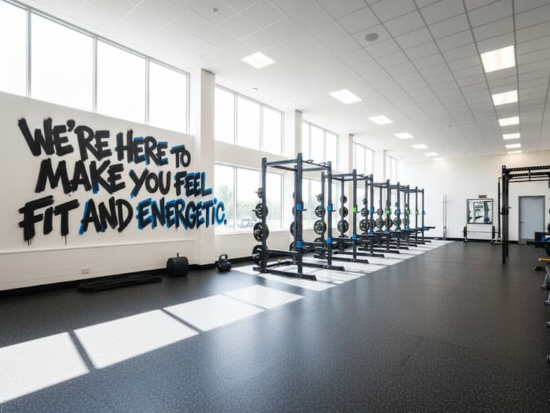 Lärmminderung Fitnessstudio-Bodenbelag UAE